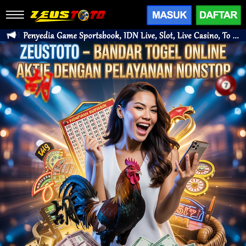 ZEUSTOTO - Bandar Togel Online Aktif dengan Pelayanan Nonstop image 1