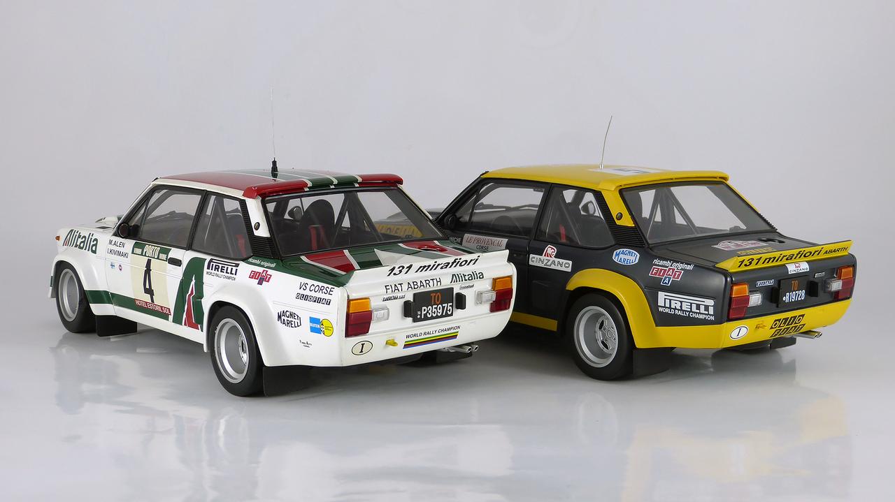 118 Kyosho Fiat 131 Abarth Rally Duet DX Model