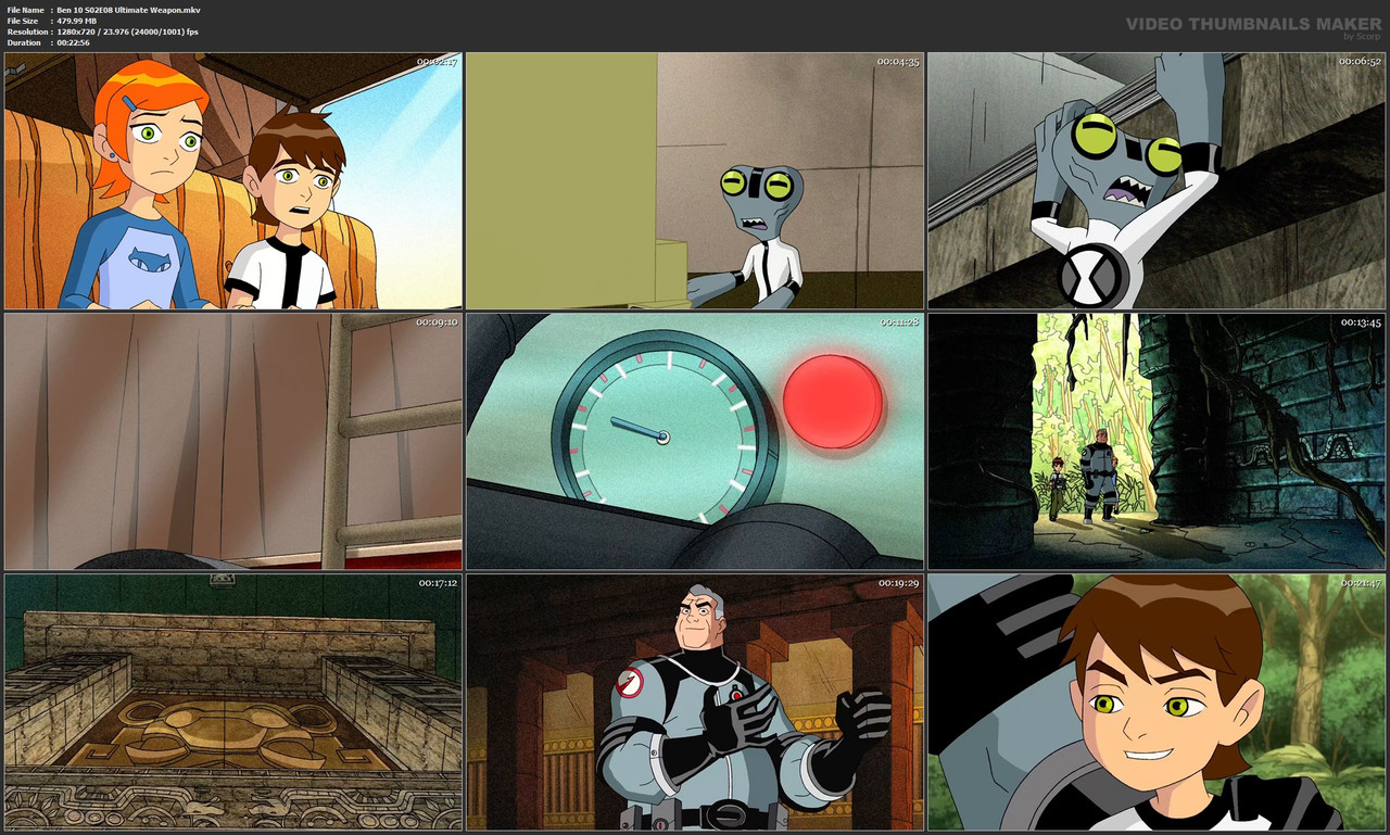 Ben 10 S02E08 Ultimate Weapon.mkv