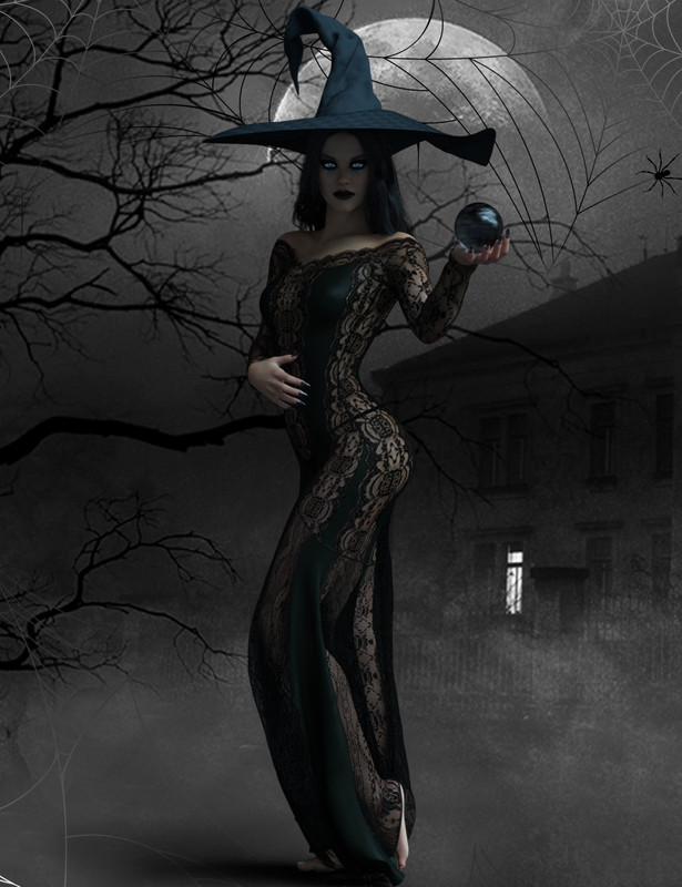 X-Fashion The Sexy Witch Outfit X-Fashion The Sexy Witch Outfit