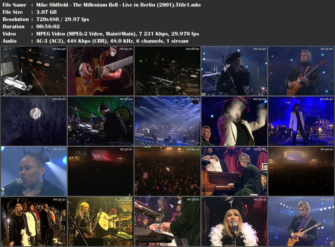 Mike Oldfield - The Millenium Bell - Live in Berlin (2001)