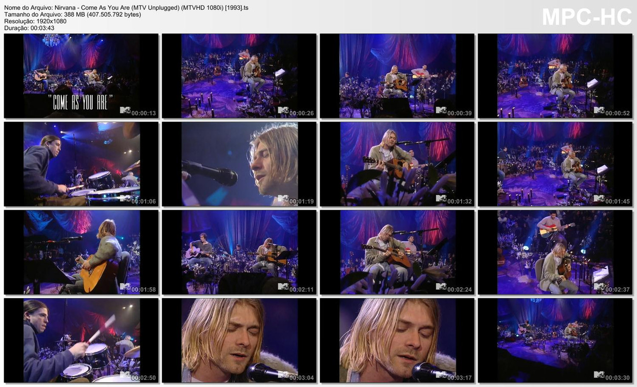 Nirvana - Come As You Are (MTV Unplugged) (MTVHD 1080i) [18.11.1993].ts