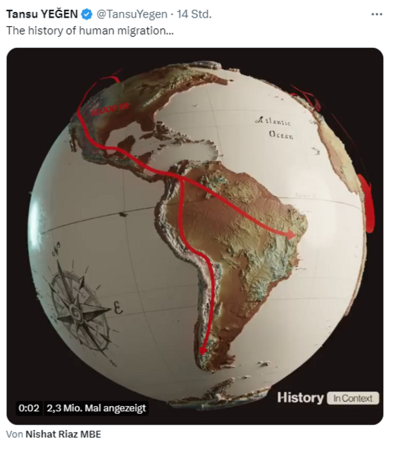Ausbreitung des Menschen