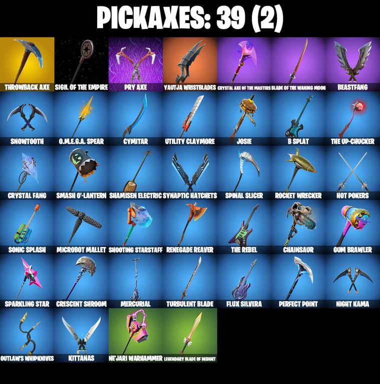 pickaxes comp