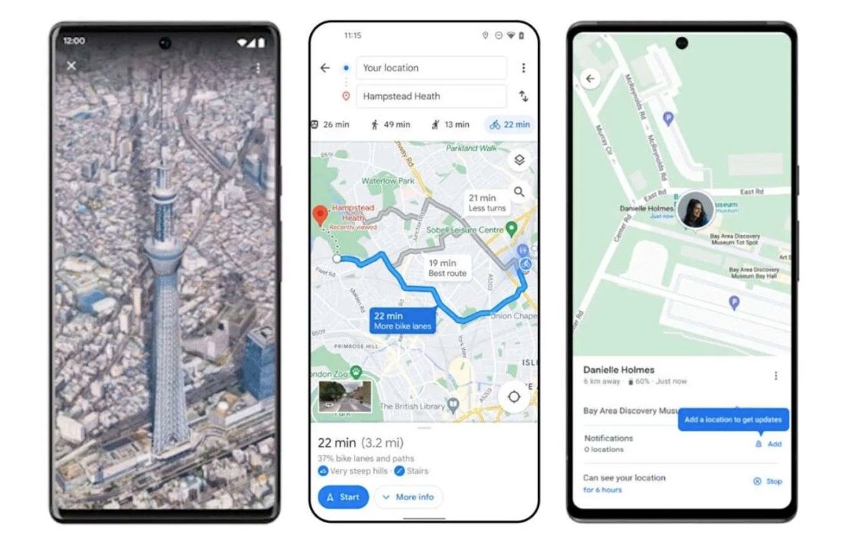 Google Maps ha añadido estas cinco funciones poco conocidas recientemente