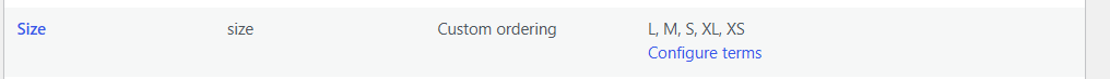 configure term
