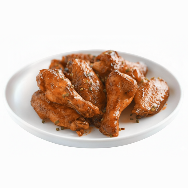 HOT & GARLIC CHICKEN WINGS