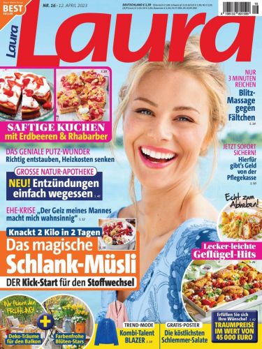 Cover: Laura Frauenmagazin No 16 vom 12  April 2023