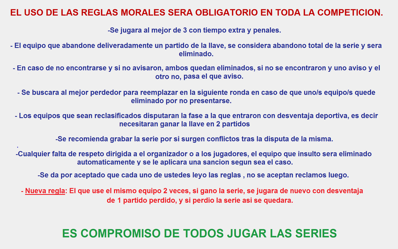 REGLAS