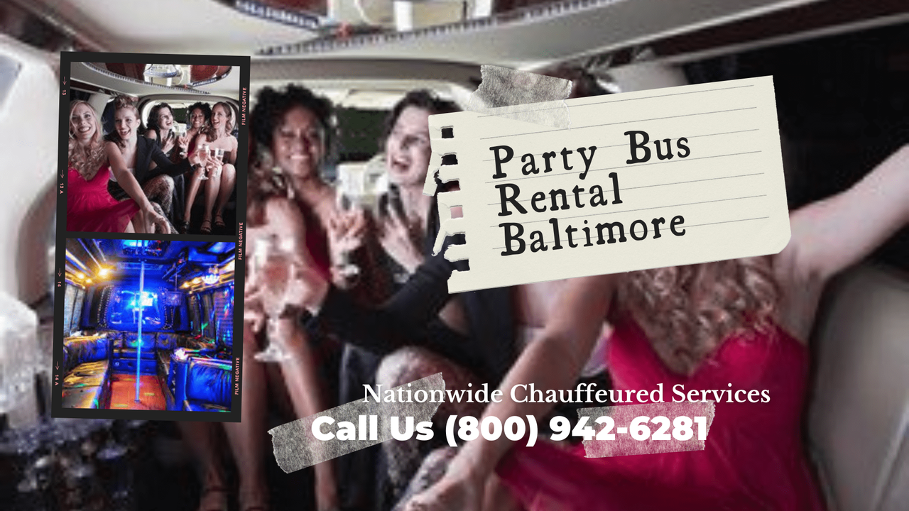 Partying in Maryland with Party Bus Rental Maryland