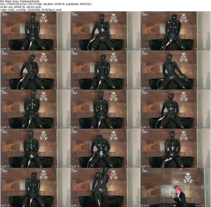 Black Heavy Rubberdoll_s