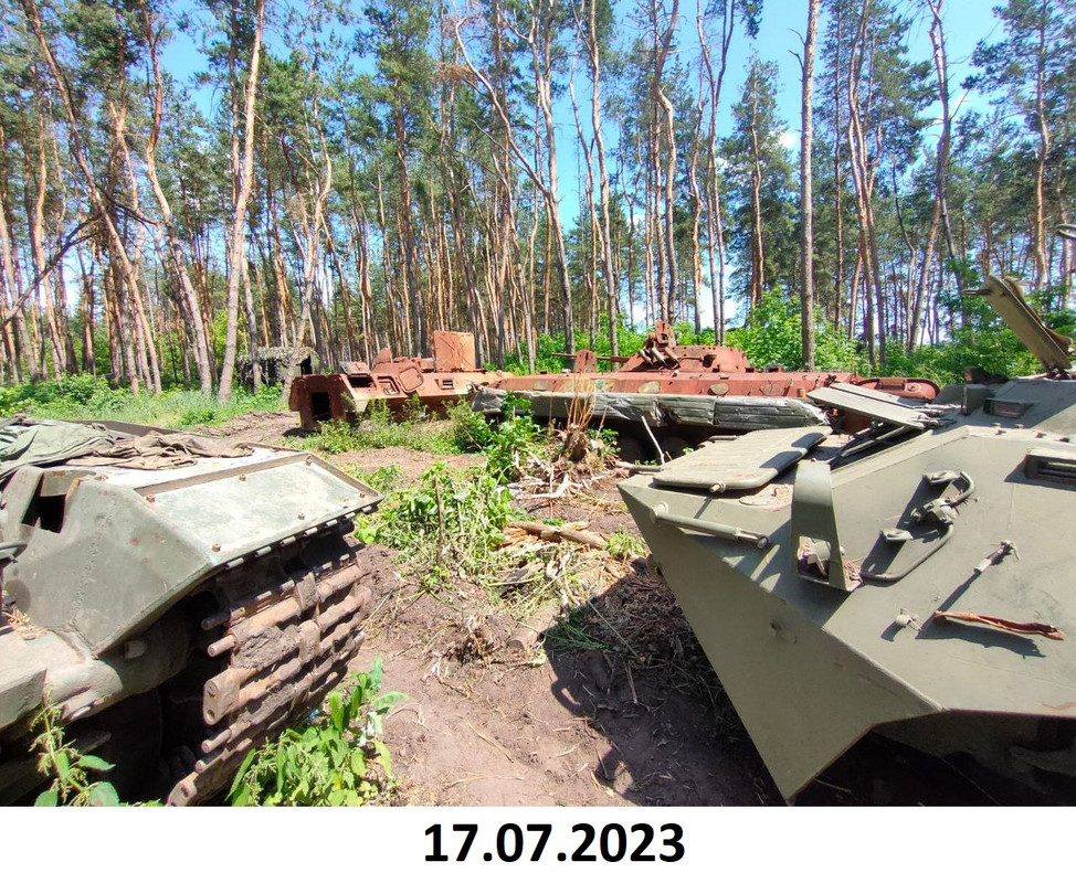 1001 bmp2 and 1V14 destr 17 07 23