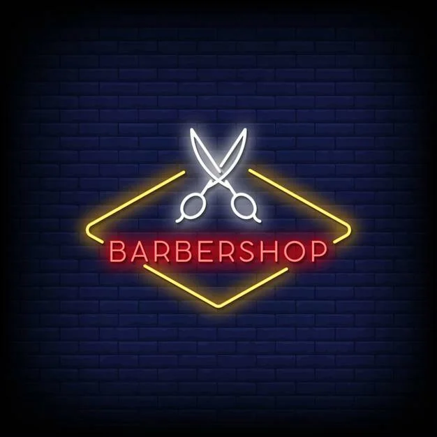 дизайнерская неоновая вывеска для салона красоты