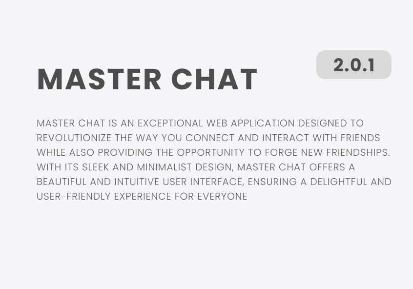 Master Chat | React JS Web App - 12