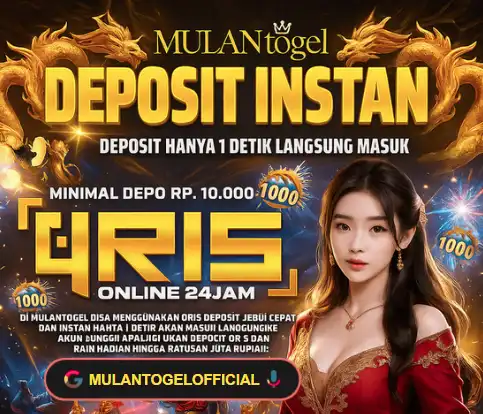 SLOT QRIS : MULANTOGEL OFFICIAL MENYEDIAKAN SITUS SLOT GACOR VIA QRIS TERBARU
