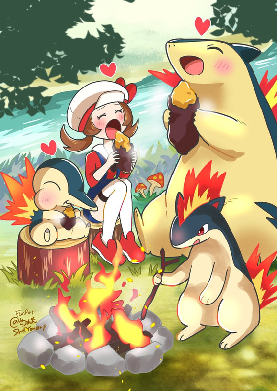 lyra-cyndaquil-typhlosion-and-quilava-po