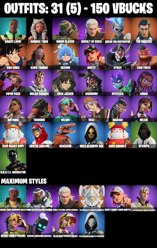 skins comp