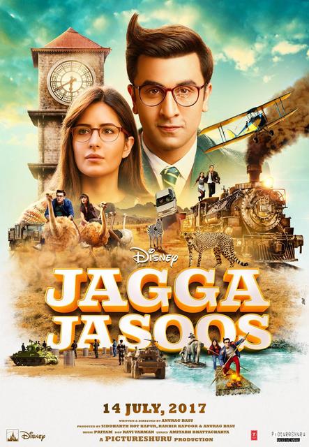 Poster of Jagga Jasoos 2017 Full Hindi Movie Download BluRay 480p Poster of Jagga Jasoos 2017 480p Hindi BluRay Full Movie Download HD