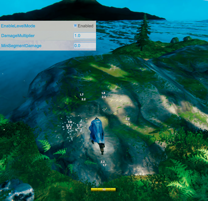 Enable level mode