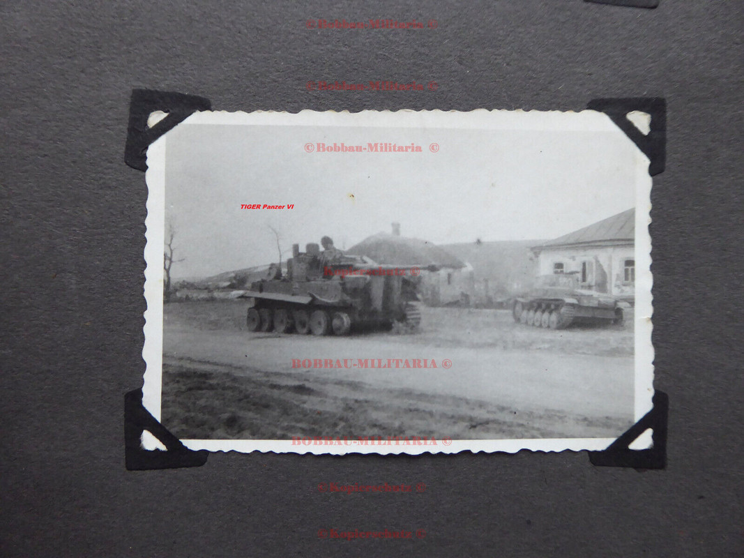 Fotoalbum Panzer Reg. 8 Böblingen TIGER Portrait Panzerkampfwagen Front ! (7)