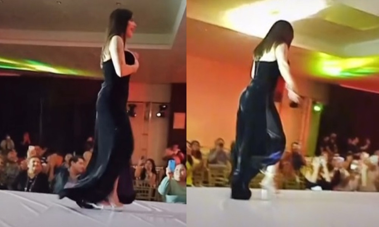Este es el tropiezo de Karely Ruiz en pasarela del que nadie ha hablado