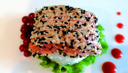 CH3. Salmone scottato