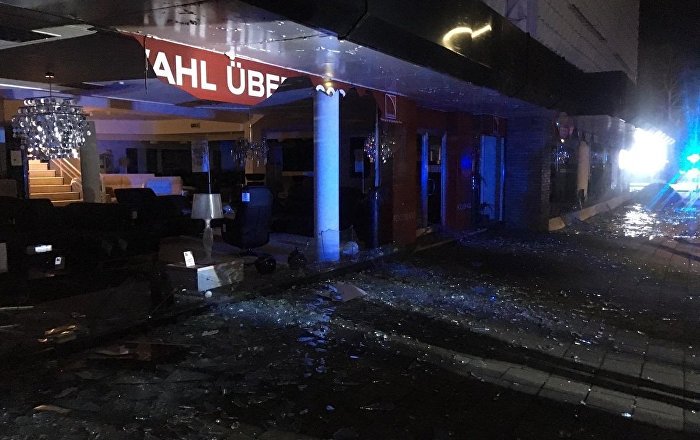 Daños provocados por la explosión