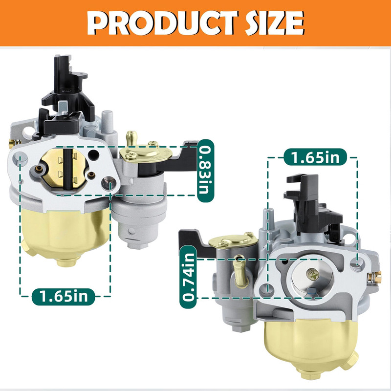 US Carburetor For Ruixing Lifan Jingke Huayi 5.5hp 6.5hp 7hp