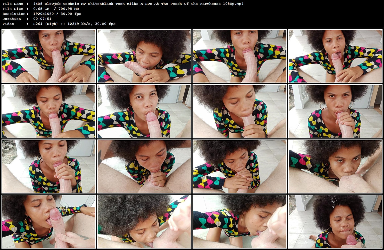 4408 Blowjob Technic Mv Whitenblack Teen Milks A Bwc At The Porch Of The Farmhouse 1080p mp4