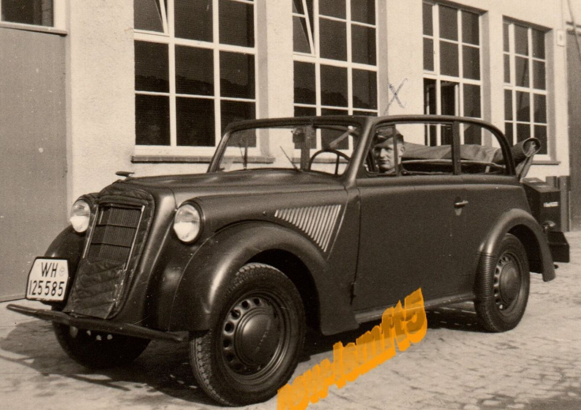 photo PKW Kfz. Kübel-Wagen DETAIL Wehrmacht ww2-
