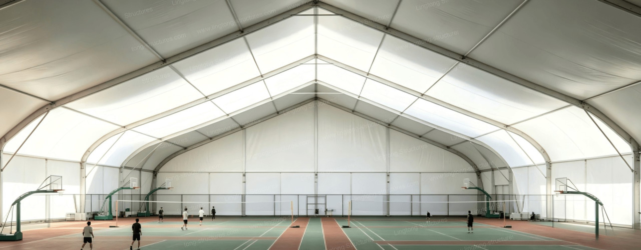 Sports Tent - Large Span Aluminum Multi-Purpose Sports Venue