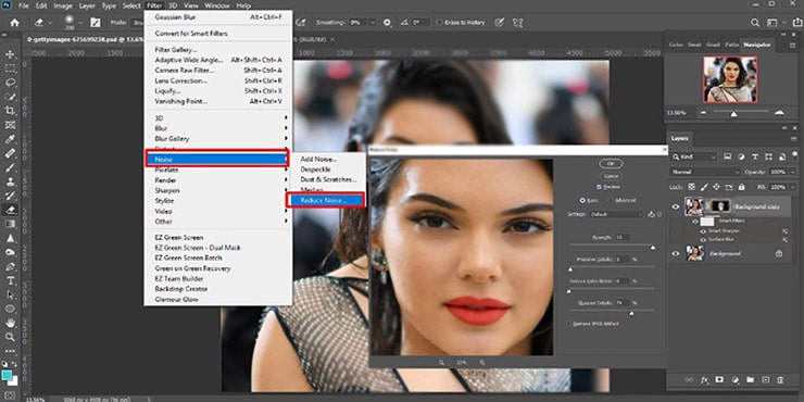 Blur Pictures in Photoshop