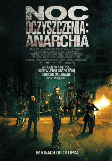 Noc oczyszczenia: Anarchia / The Purge: Anarchy (2014) PL.BRRip.XviD-GR4PE | Lektor PL
