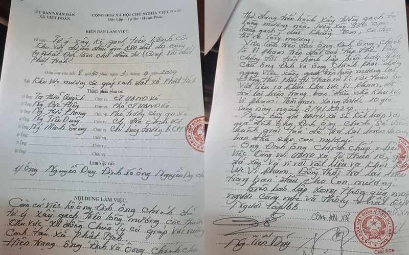 ho bien dat du an truong mam non thanh quan ca phe hinh 2 Tiên Du: “Hô biến” đất dự án trường mầm non thành quán cà phê