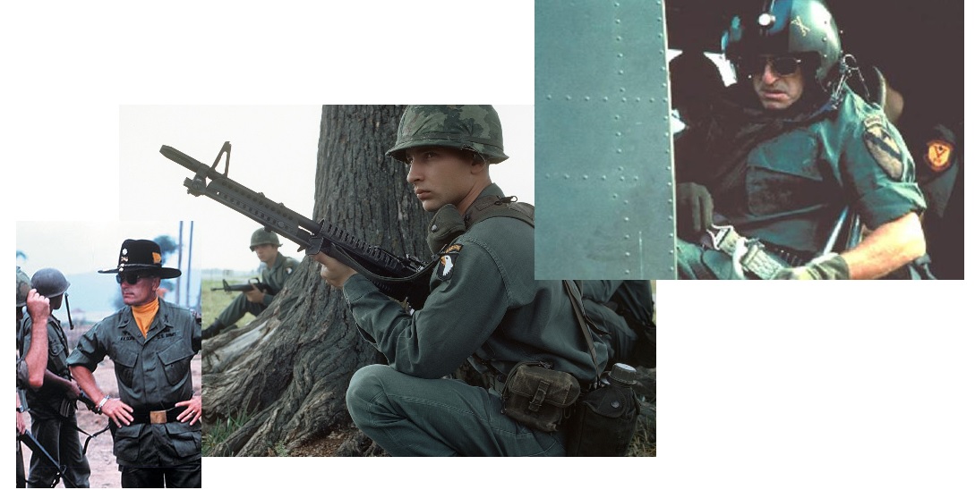 Kitbash: American Green Beret Collage