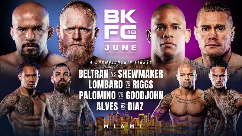 Четири битки за титли на BKFC 18 през юни