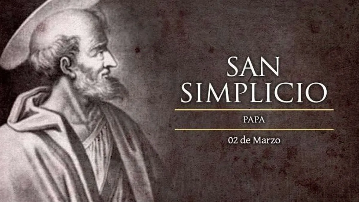 Hoy 2 de marzo se celebra a San Simplicio: El Papa en tiempos turbulentos