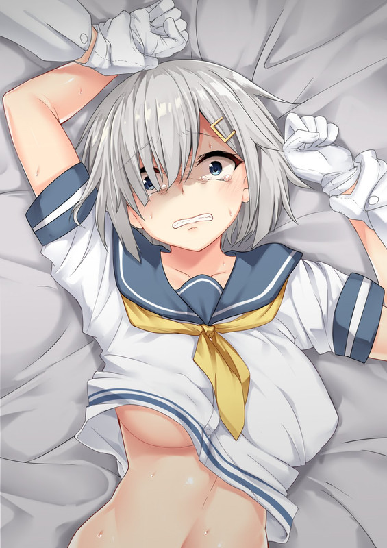 2447466_  hamakaze (kantai collection) drawn by jaku denpa