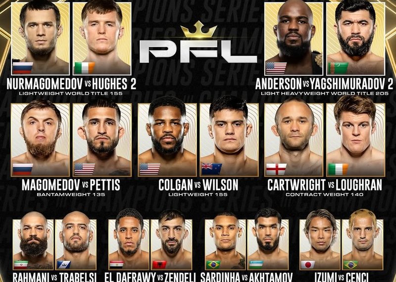 Резултати от PFL Champions Series 3