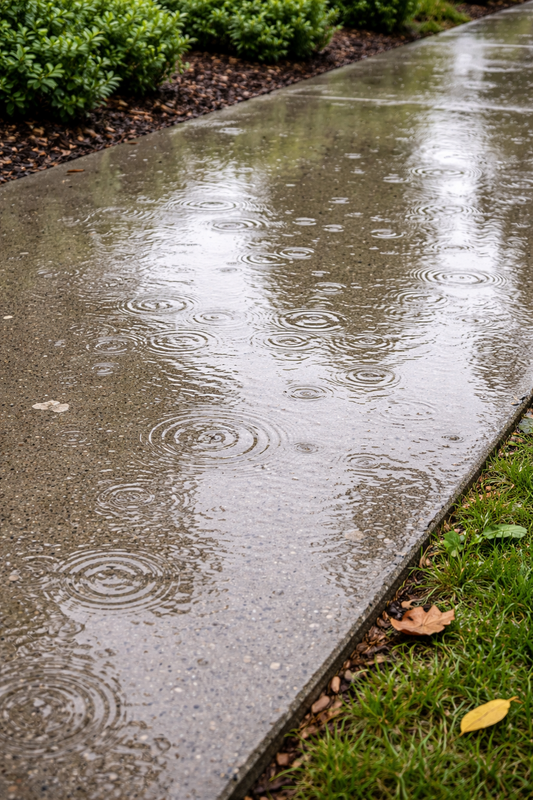 Как защитить бетонные конструкции от осадков и влаги на этапе строительства