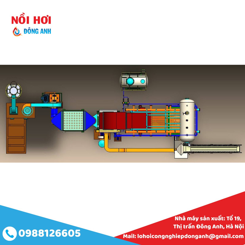 nồi hơi tầng sôi 6 tấn