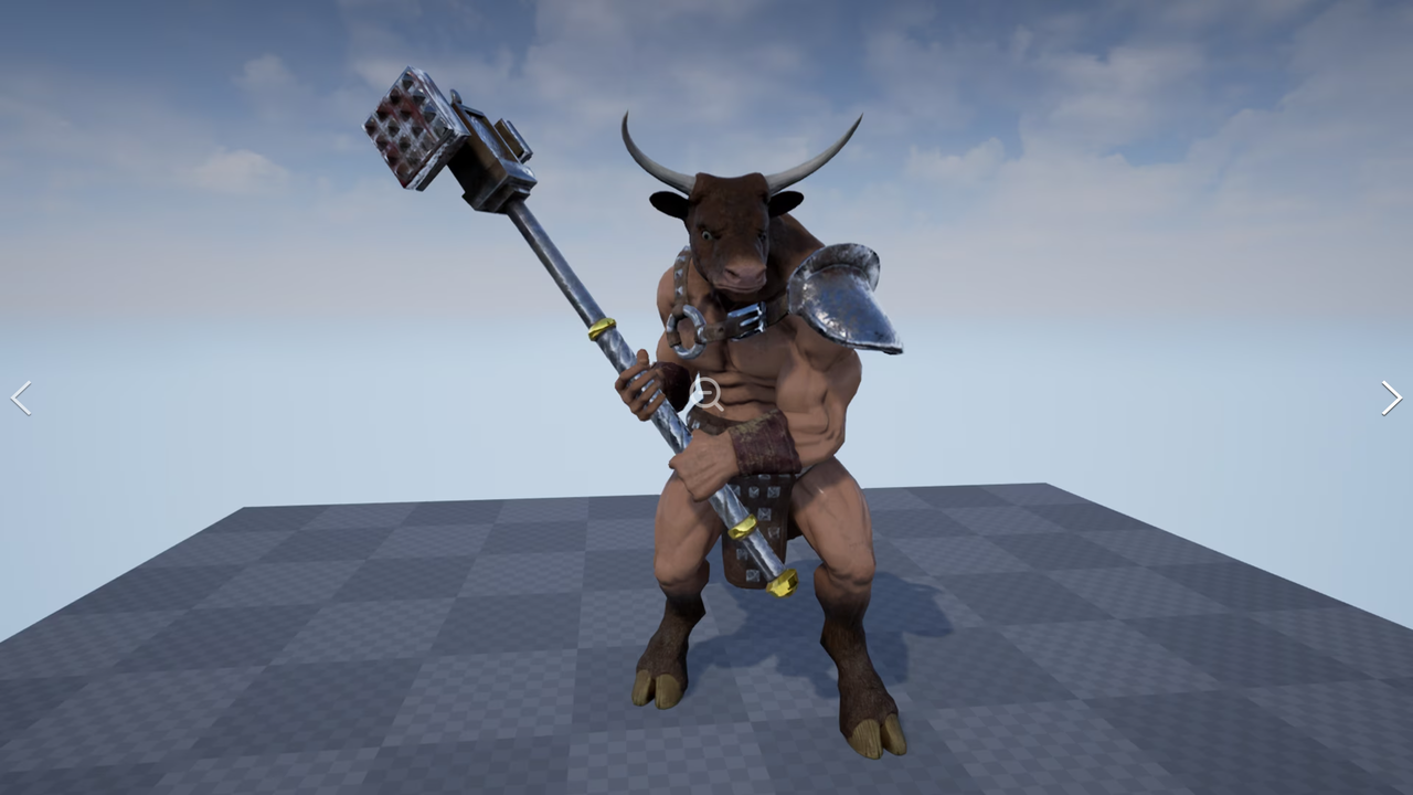 [ Unreal Engine character ] Minotaur