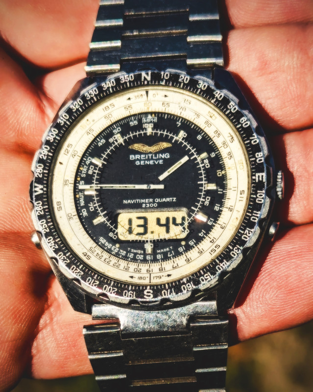Vends Breitling navitimer jupiter pilot 2300 arm e iraquienne
