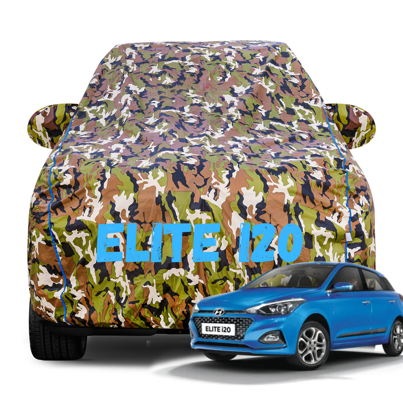 Elite i20 Army Car Cover