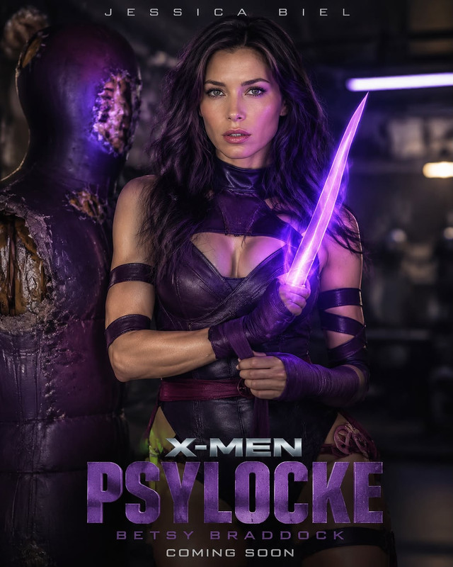 Jessica Biel Psylocke