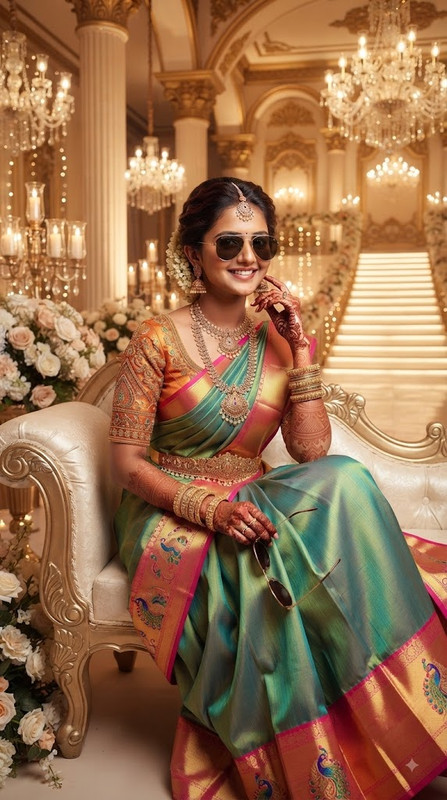 Royal Peacock Elegance