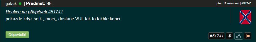 8.další urážka správce diskuse