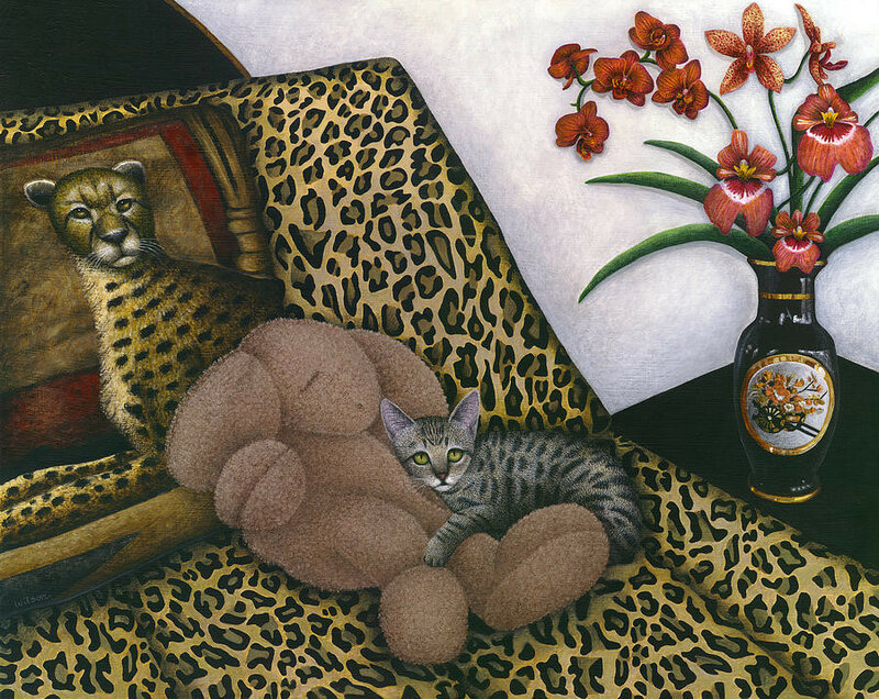 11-cat-cheetahs-bed-carol-wilson