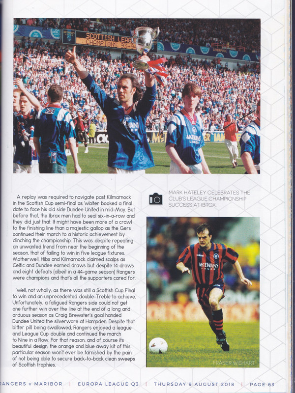 Rangers v Maribor Classic Kits 93:94 4 copy