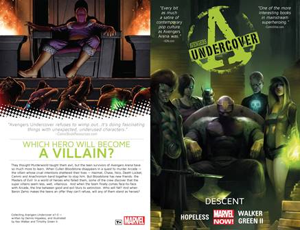 Avengers Undercover v01 - Descent (2014)